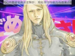 FGO对肃清宝具深度解析：揭秘其独特能力与效果介绍