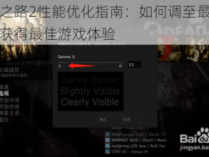 求生之路2性能优化指南：如何调至最低配置以获得最佳游戏体验