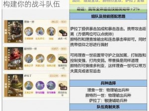 启源女神新手攻略：最佳阵容搭配指南，高效构建你的战斗队伍