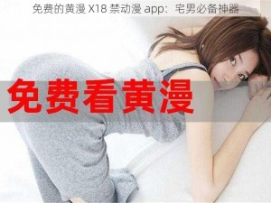 免费的黄漫 X18 禁动漫 app：宅男必备神器