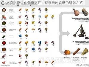 方舟生存进化创意烹饪：探索自制食谱的进化之旅