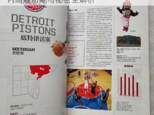 解锁NBA 2K10开发人员球队秘籍：游戏内隐藏功能与秘密全解析