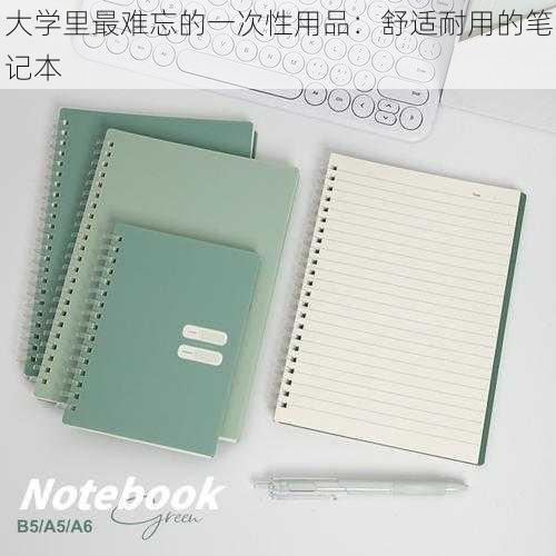 大学里最难忘的一次性用品：舒适耐用的笔记本