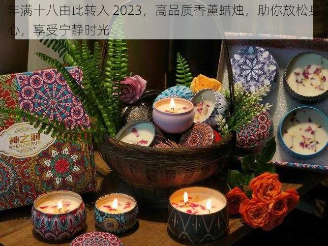 年满十八由此转入 2023，高品质香薰蜡烛，助你放松身心，享受宁静时光