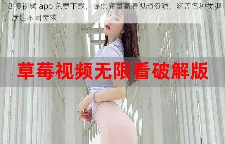 18 摸视频 app 免费下载，提供海量高清视频资源，涵盖各种类型，满足不同需求