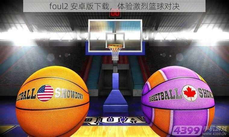 foul2 安卓版下载，体验激烈篮球对决