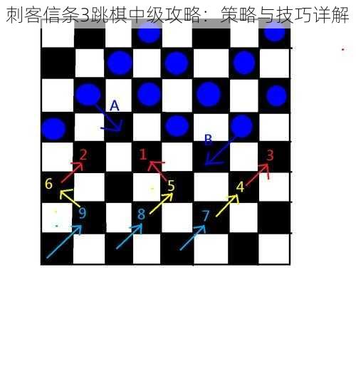 刺客信条3跳棋中级攻略：策略与技巧详解