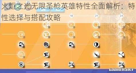 火炬之光无限圣枪英雄特性全面解析：特性选择与搭配攻略