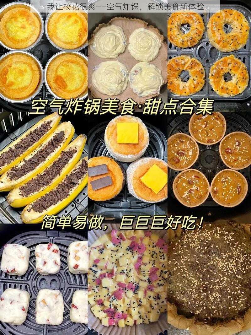 我让校花很爽——空气炸锅，解锁美食新体验